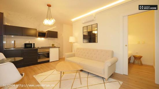 Elegante apartamento de 1 dormitorio en alquiler en El Raval - BARCELONA