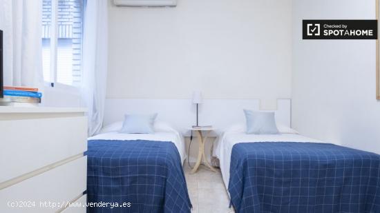 Apartamento amueblado con dos camas individuales en alquiler en Salamanca - MADRID