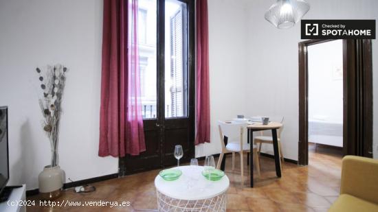 Apartamento de 2 dormitorios en alquiler en El Raval - BARCELONA