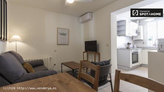 Apartamento tranquilo de 1 dormitorio en alquiler cerca de Google Madrid en Tetuán - MADRID