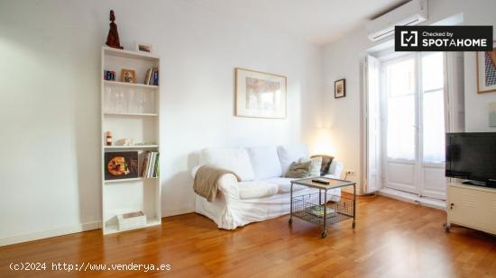 Elegante apartamento de 1 dormitorio en alquiler en Malasaña - MADRID