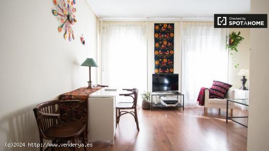 Elegante apartamento de 1 dormitorio en alquiler en Tetuán - MADRID