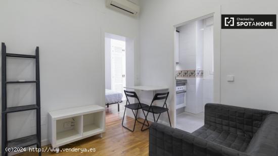 Elegante apartamento de 1 dormitorio en alquiler en Lavapiés - MADRID