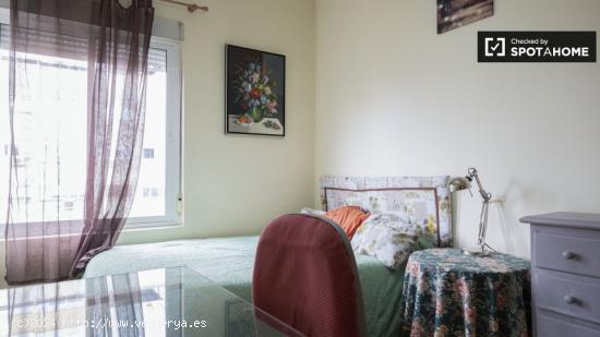 Acogedora habitación con cama matrimonial en alquiler en Lista. - MADRID