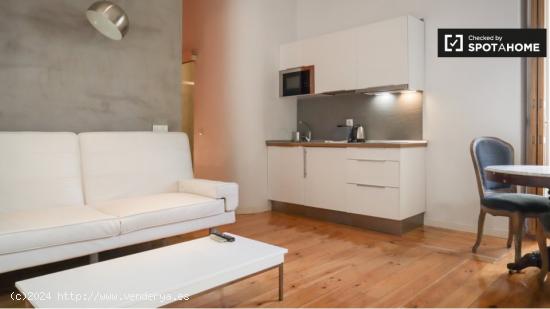 Elegante apartamento de 1 dormitorio con aire acondicionado en alquiler cerca del metro en el centro