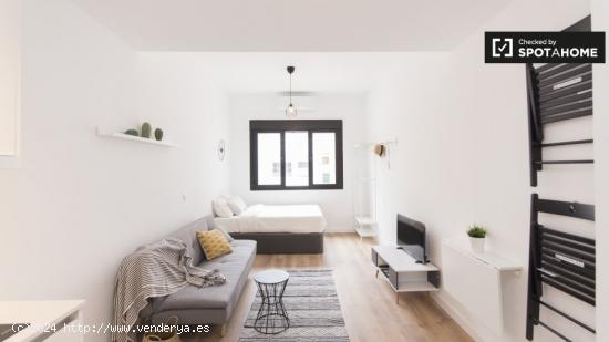 Moderno apartamento estudio con aire acondicionado en alquiler en Tetuán. - MADRID