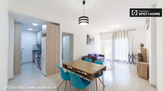 Acogedora habitación con cama individual en alquiler en Eixample - BARCELONA