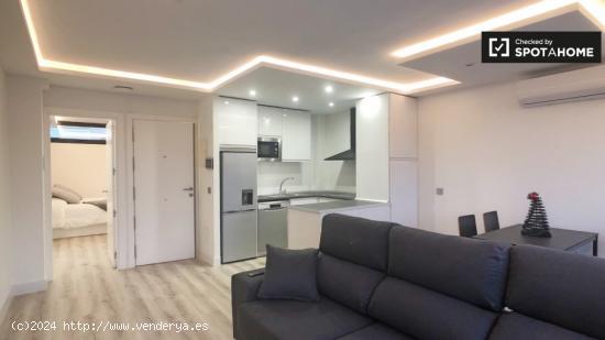 Elegante apartamento de 1 dormitorio con aire acondicionado en alquiler en Peñagrande - MADRID