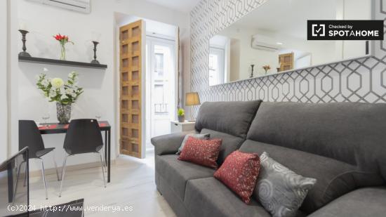 Elegante apartamento de 1 dormitorio en alquiler en Centro - MADRID