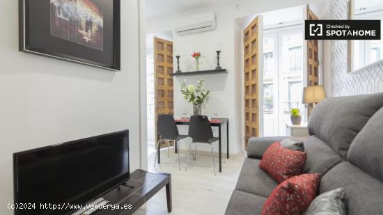 Elegante apartamento de 1 dormitorio en alquiler en Centro - MADRID