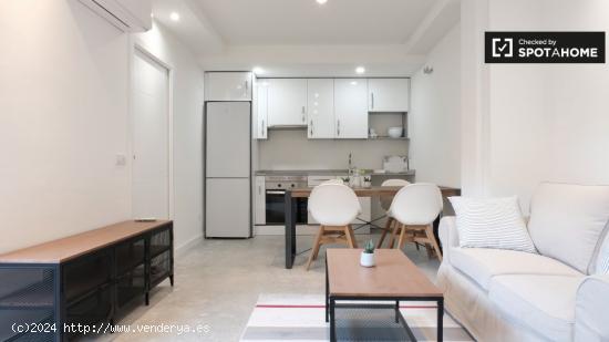 Apartamento moderno de 1 dormitorio, cerca del metro de Tetuán, en Tetuán - MADRID