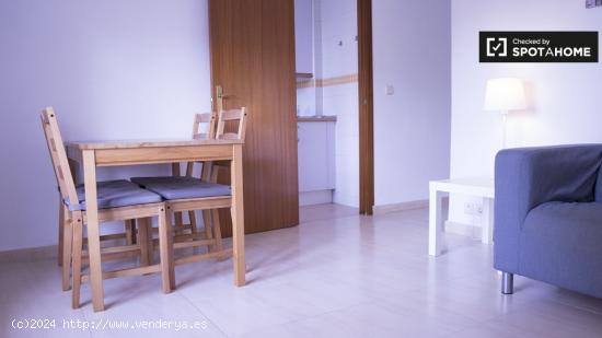 Apartamento de 1 dormitorio en alquiler cerca del Parque Alfredo Kraus en Hortaleza - MADRID