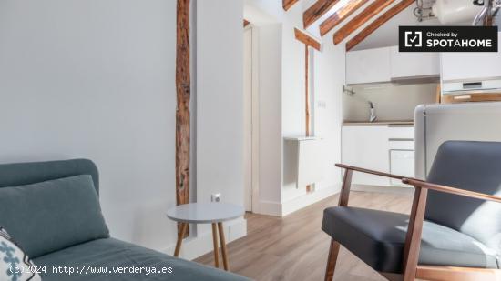 Apartamento de 1 dormitorio en alquiler en Madrid - MADRID