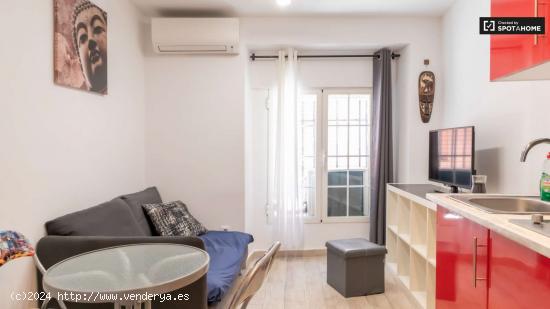  Apartamento de 1 dormitorio en alquiler en Madrid - MADRID 