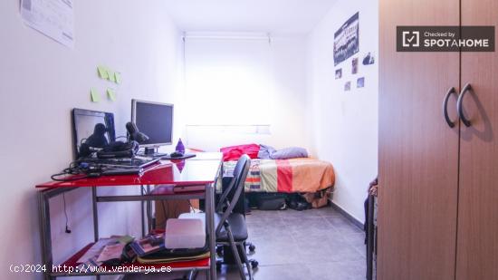 Habitación acogedora con calefacción en piso compartido, Benimaclet - VALENCIA