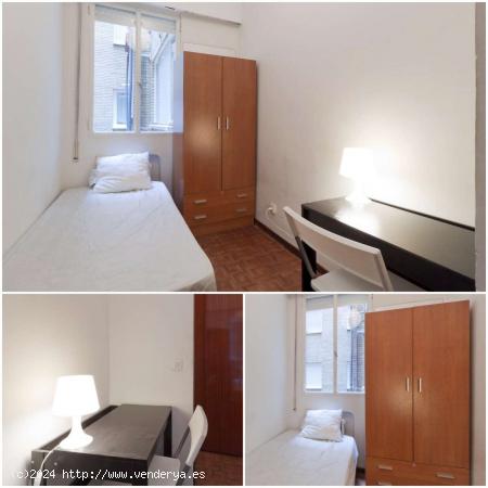  ¡Habitaciones en alquiler en un apartamento de 5 habitaciones en Madrid! - MADRID 