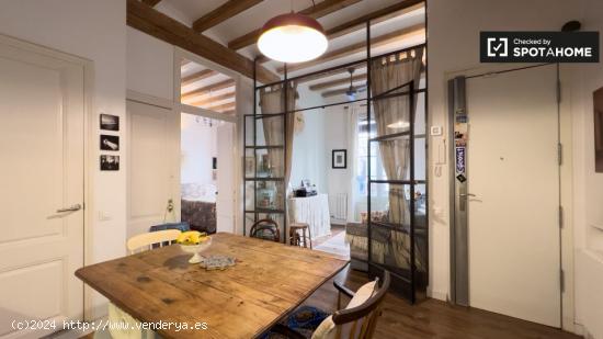 apartamento de 1 dormitorio en alquiler en El Raval, Barcelona - BARCELONA