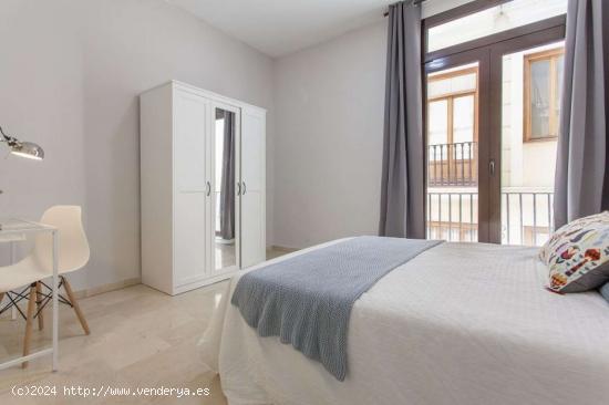 Elegante habitación con balcón en El Carmen - VALENCIA