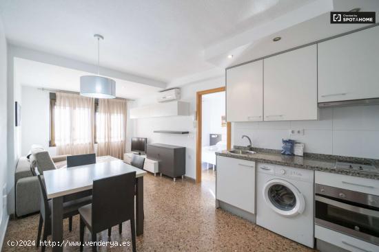  Apartamento de 1 dormitorio en alquiler en Valencia - VALENCIA 