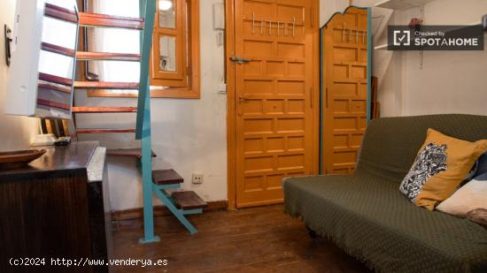 Apartamento de 1 dormitorio en alquiler en Lavapiés - MADRID