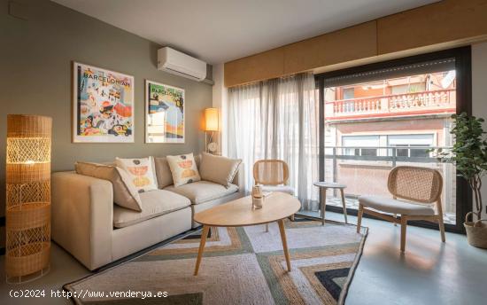  Apartamento de 1 dormitorio en alquiler en Barcelona - BARCELONA 