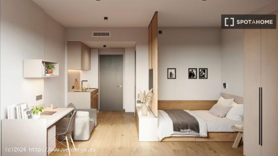 Apartamento tipo estudio en alquiler en una residencia en Sant Martí - BARCELONA