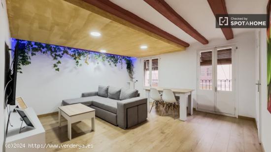 Amplio apartamento de 1 dormitorio en Barcelona - BARCELONA