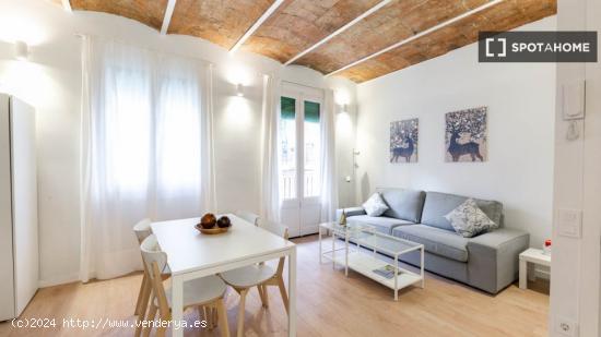 Acogedor apartamento amueblado en El Clot - BARCELONA