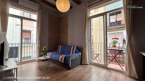  Apartamento de 1 dormitorio en alquiler en Barcelona - BARCELONA 