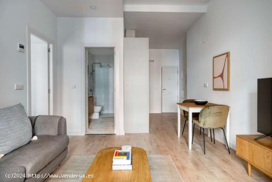  Apartamento de 1 dormitorio en alquiler en Madrid - MADRID 