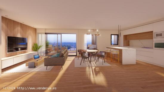  REF 4136 OBRA NUEVA RESIDENCIAL LOFT NATURE 1 , 2 , 3 Y 4 DORMITORIOS PUXEIROS ( MOS ) - PONTEVEDRA 