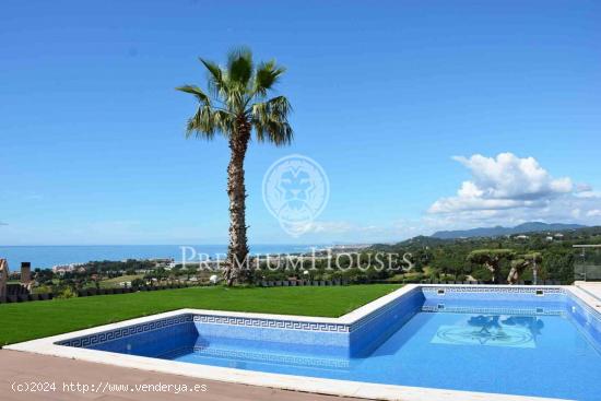 Casa en alquiler en Sant Vicenç de Montalt. Diseño y lujo con impresionantes vistas al mar - BARCE