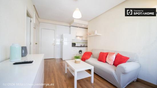 Luminoso apartamento de 1 dormitorio con aire acondicionado en alquiler en Salamanca - MADRID