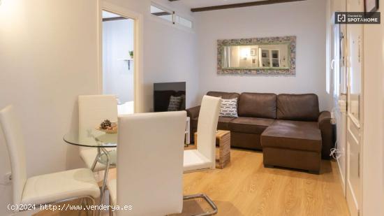  Apartamento de 1 dormitorio en alquiler en Trafalgar - MADRID 