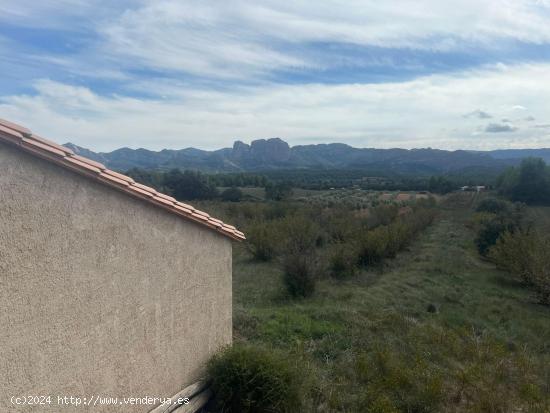 Finca rústica con maset y vista a los puerto de Tortosa - TARRAGONA