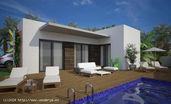 VILLA MODERNA DE 2 DORM. EN UNA SOLA PLANTA DE NUEVA CONSTRUCCIÓN EN BENIJOFAR(ALICANTE) - ALICANTE