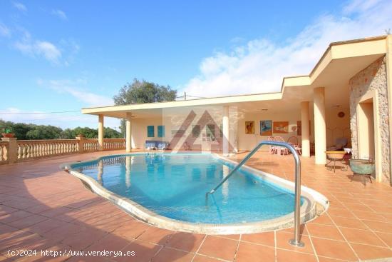 Increible villa con piscina y cueva natural - BALEARES