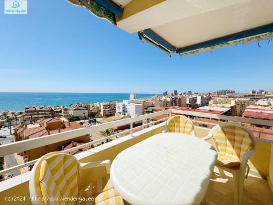 VISTAS PANORAMICAS AL MAR, COMO SI ESTUVIESES EN UNA PRIMERA LINEA - ALICANTE