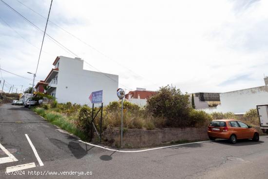 PARCELA URBANA EN TEJINA - SANTA CRUZ DE TENERIFE