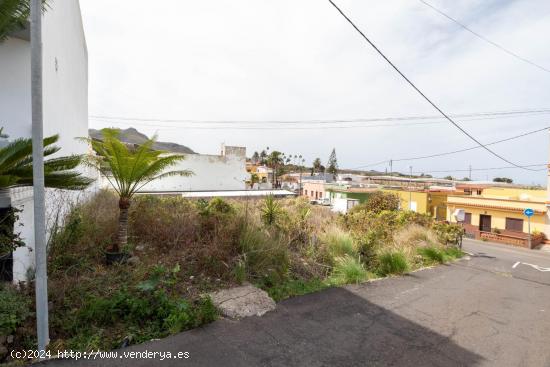 PARCELA URBANA EN TEJINA - SANTA CRUZ DE TENERIFE