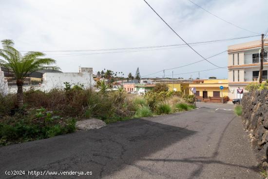 PARCELA URBANA EN TEJINA - SANTA CRUZ DE TENERIFE