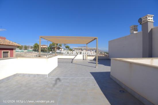 CHALET NUEVO EN BIGASTRO, COMPRA CON SOL8VIDAL - ALICANTE