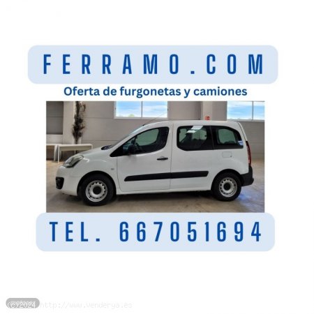  Citroen Berlingo combi 5 plazas de 2017 con 130.011 Km por 9.990 EUR. en Valencia 