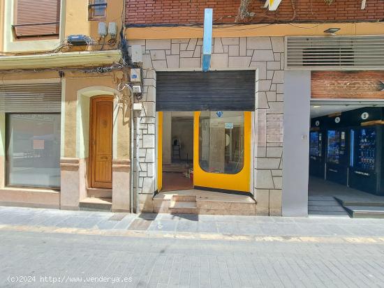 LOCAL COMERCIAL EN PLENO CENTRO DE ALZIRA - VALENCIA