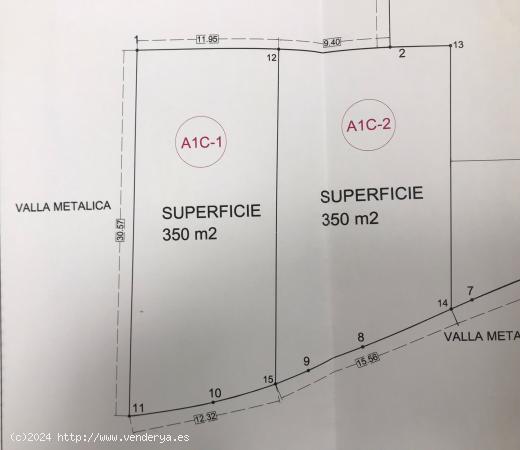 PARCELA DE 700M2 . ZONA CASICA DO. MANUEL  ORIENTACIÓN SUR - ALBACETE