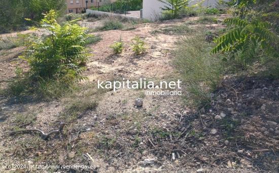 TERRENO URBANO A LA VENTA EN COCENTAINA. - ALICANTE