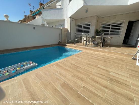  Bonito Bungalow Planta Baja con Piscina Privada - ALICANTE 