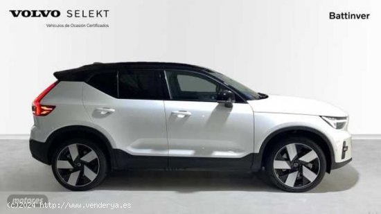 Volvo XC40 BEV 78KWH RECHARGE TWIN ULTIMATE AWD 408 5P de 2023 con 19.587 Km por 46.900 EUR. en Madr