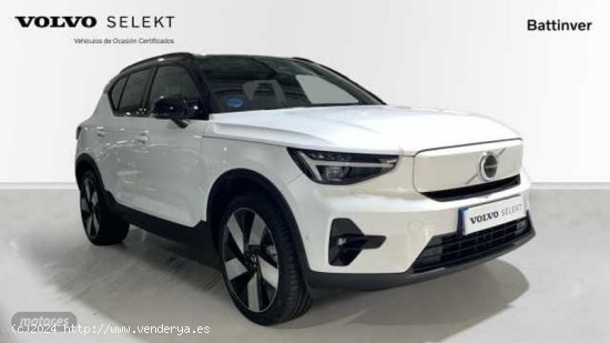 Volvo XC40 BEV 78KWH RECHARGE TWIN ULTIMATE AWD 408 5P de 2023 con 19.587 Km por 46.900 EUR. en Madr