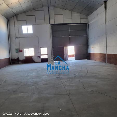 INMOBILIARIA LA MANCHA VENDE NAVE INDUSTRIAL EN POLIGONO INSDUSTRIAL ROMICA - ALBACETE